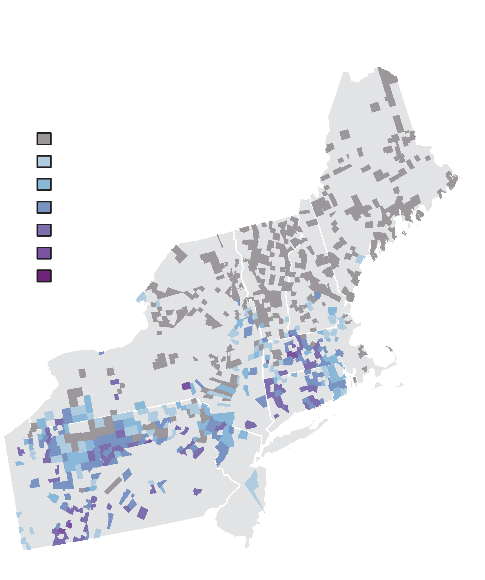 Map of country-level chestnut distribution