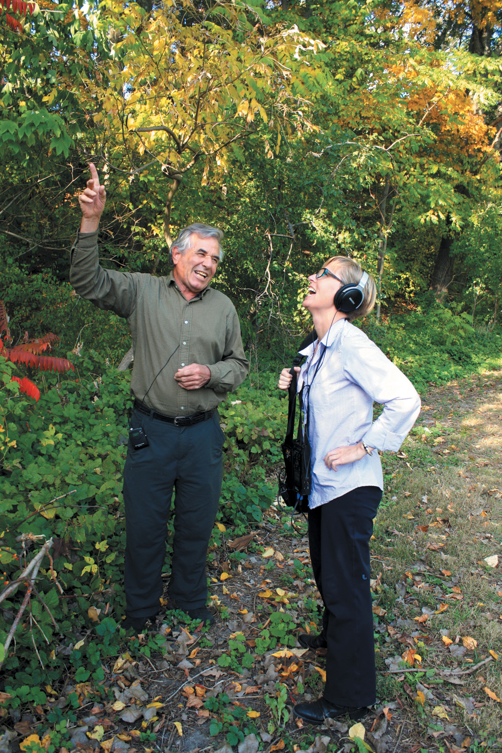 Peter Del Tredici of the Arnold Arboretum searches for the wild