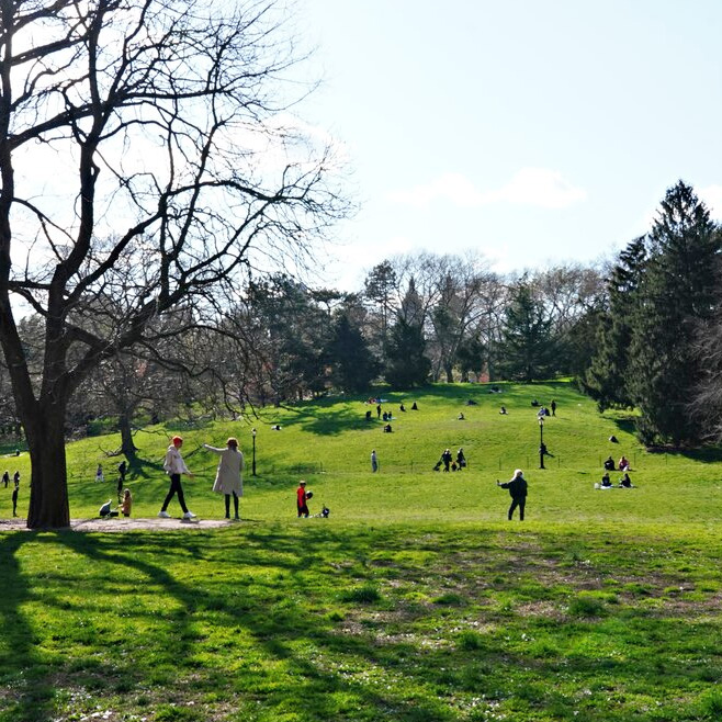 Keep parks open. The benefits of fresh air outweigh the risks of infection.