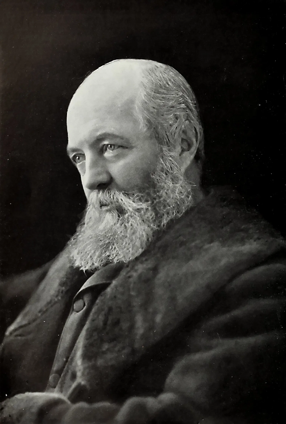 Portrait of Frederick Law Olmsted, 1893. James Notman, Boston. Image restoration by Wikimedia Commons user Crisco 1492.