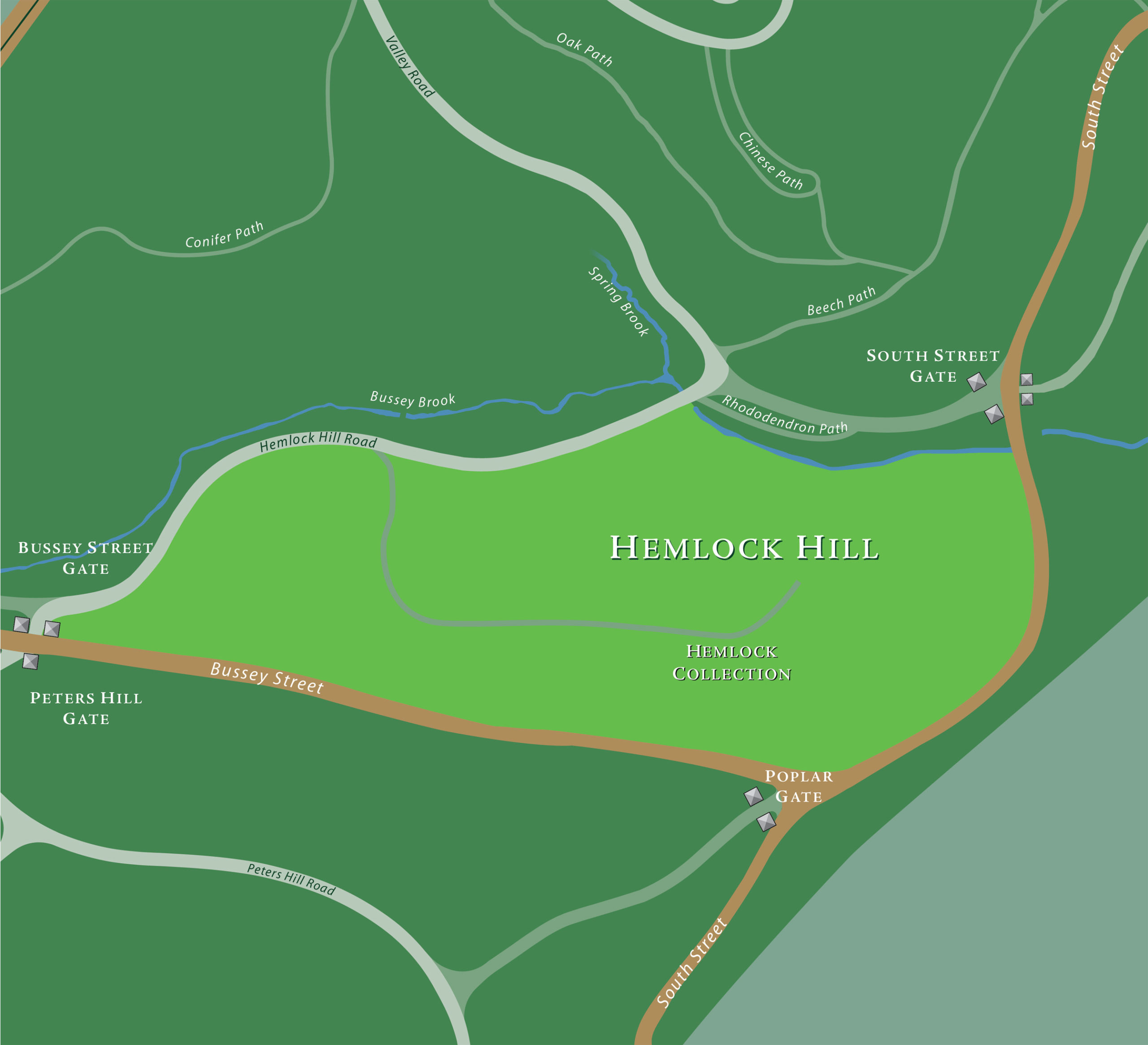 Map of Hemlock Hill