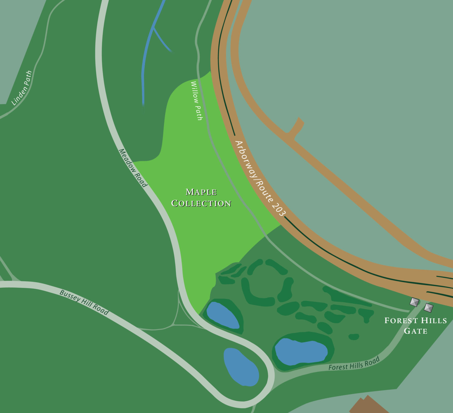 Maple Collection Directions and Accessibility Information Arnold