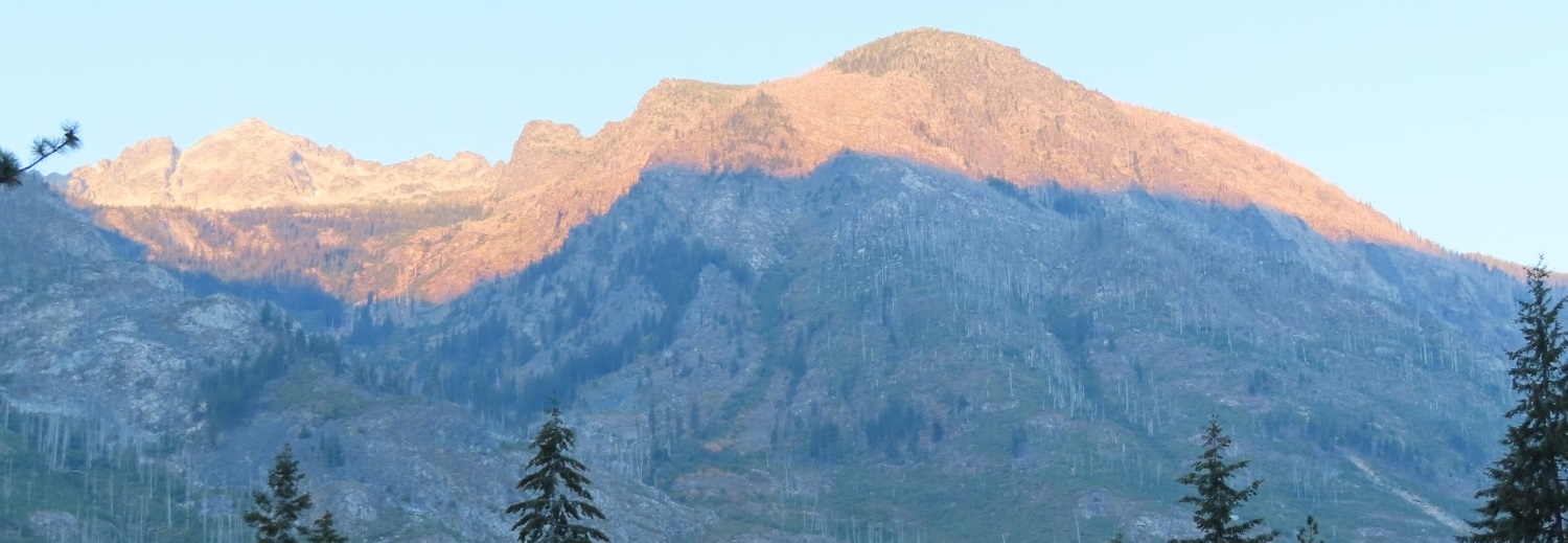 View on the Fourth of July Trail.