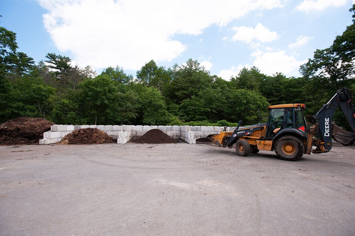 Compost piles