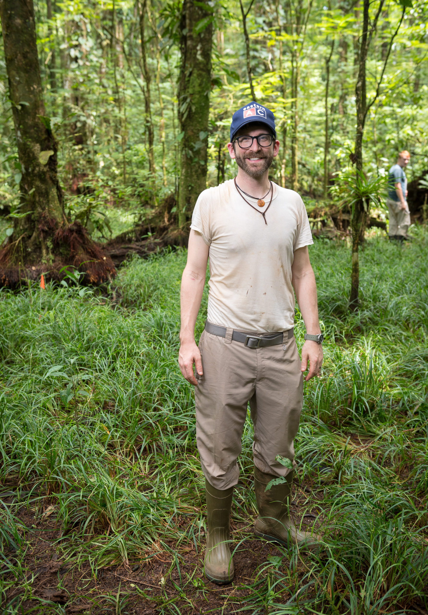 Ben Taylor at La Selva Biological Station in Costa Rica