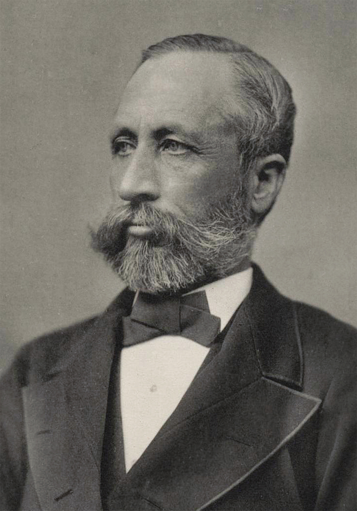 Portrait of William Smith Clark, founder of the Sapporo Agricultural College (now Hokkaido University).