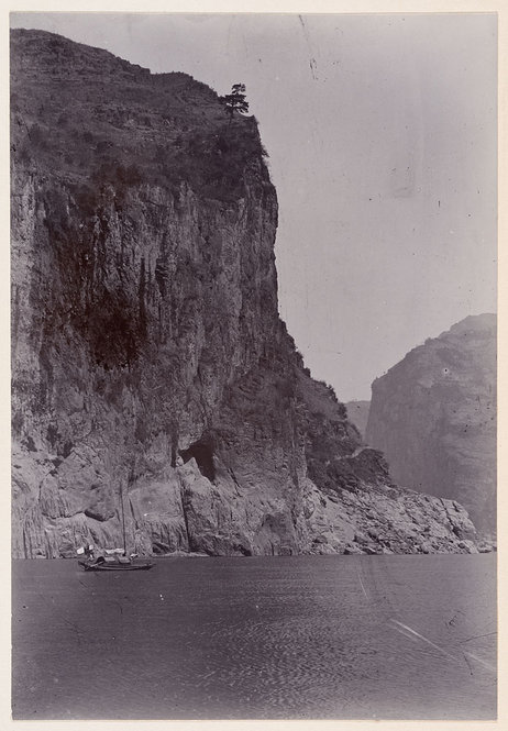 Niu kan Gorge, Yangtsze river, 1910. All photographs by Ernest Henry Wilson. © President and Fellows of Harvard College. Arnold Arboretum Archives.