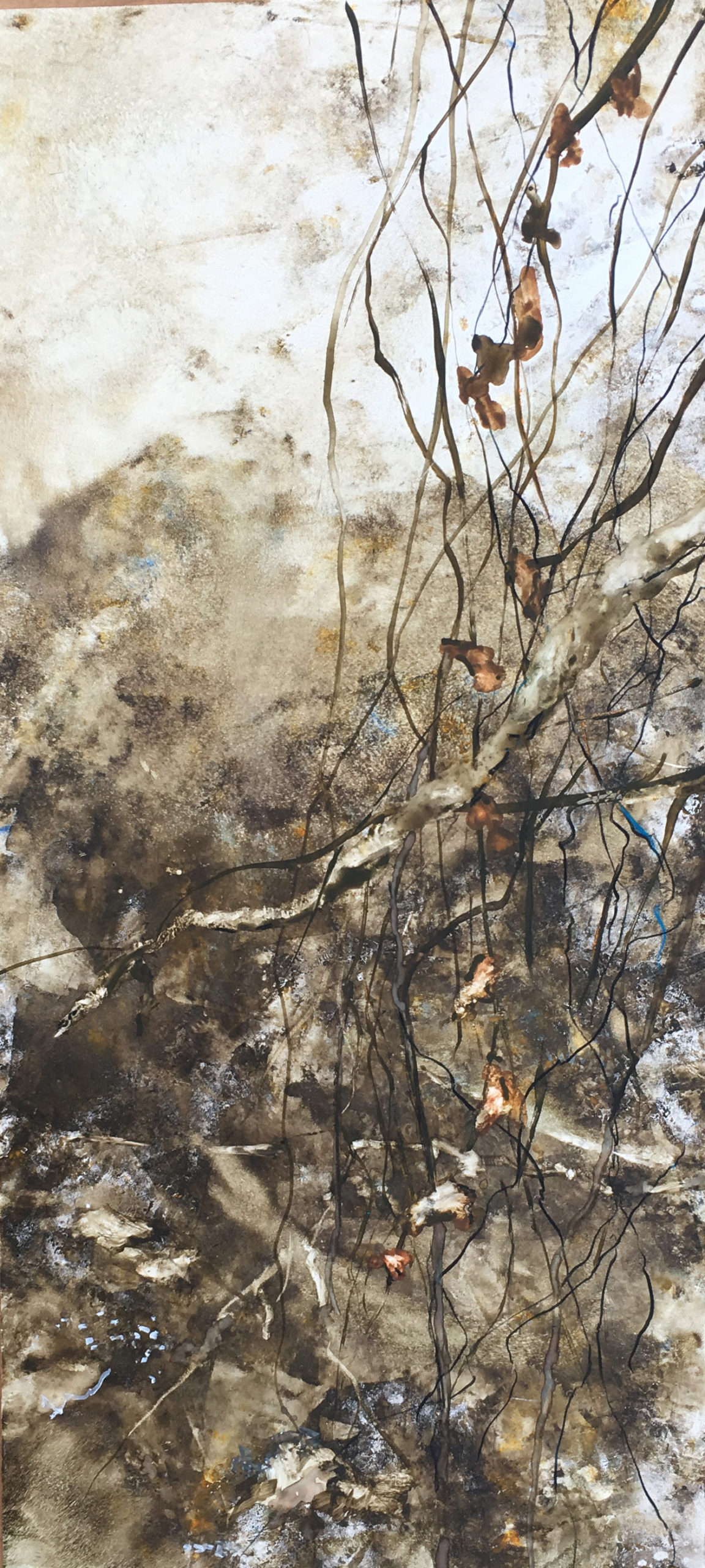 Watercolor of vines