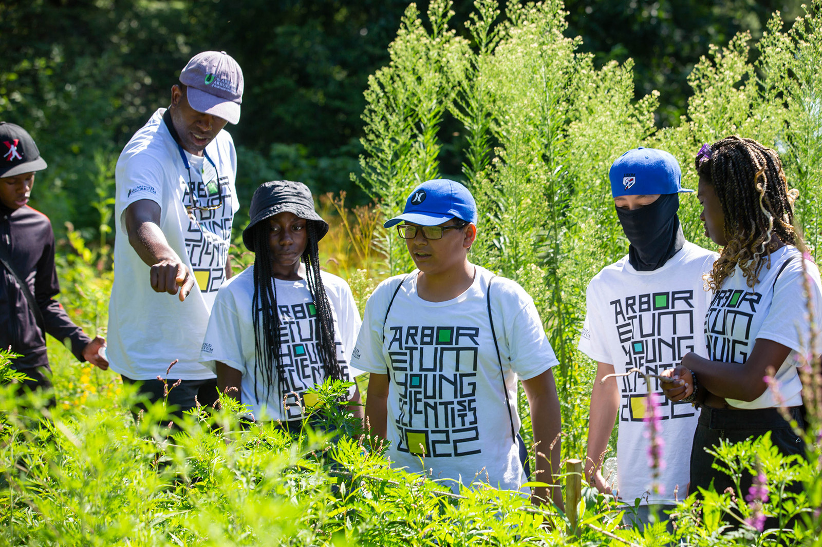 Arboretum Young Scientists explore pond life