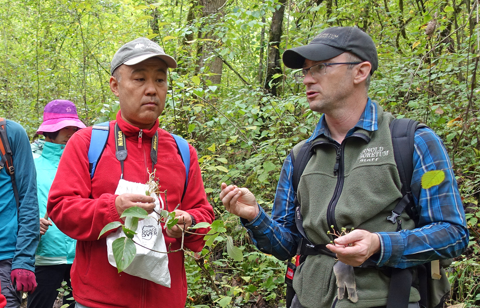 Dr. Kang Wang and Michael Dosmann PhD on a 2017 expedition in China's Sichuan Province