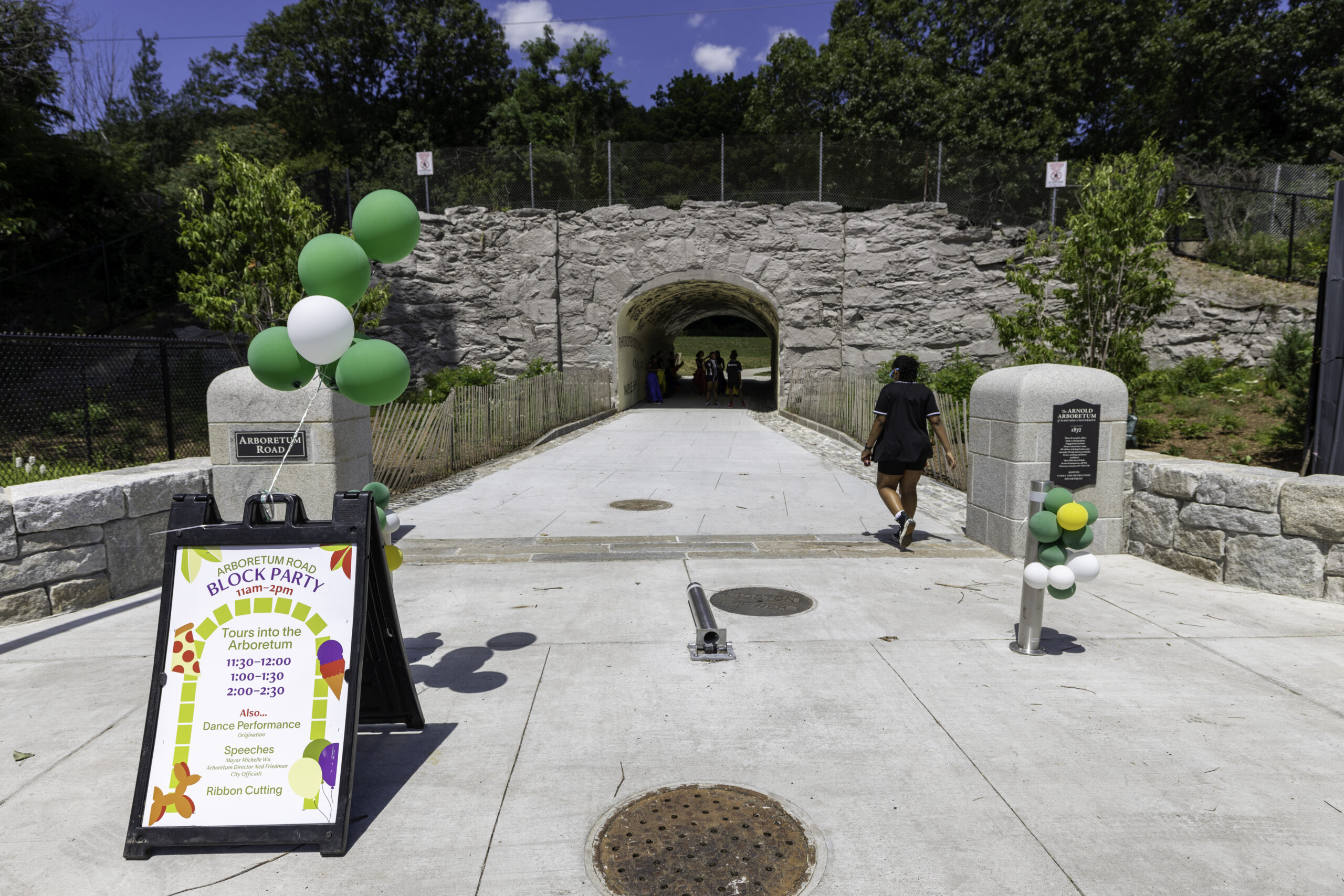 New Arboretum Entrance Opens with Block Party