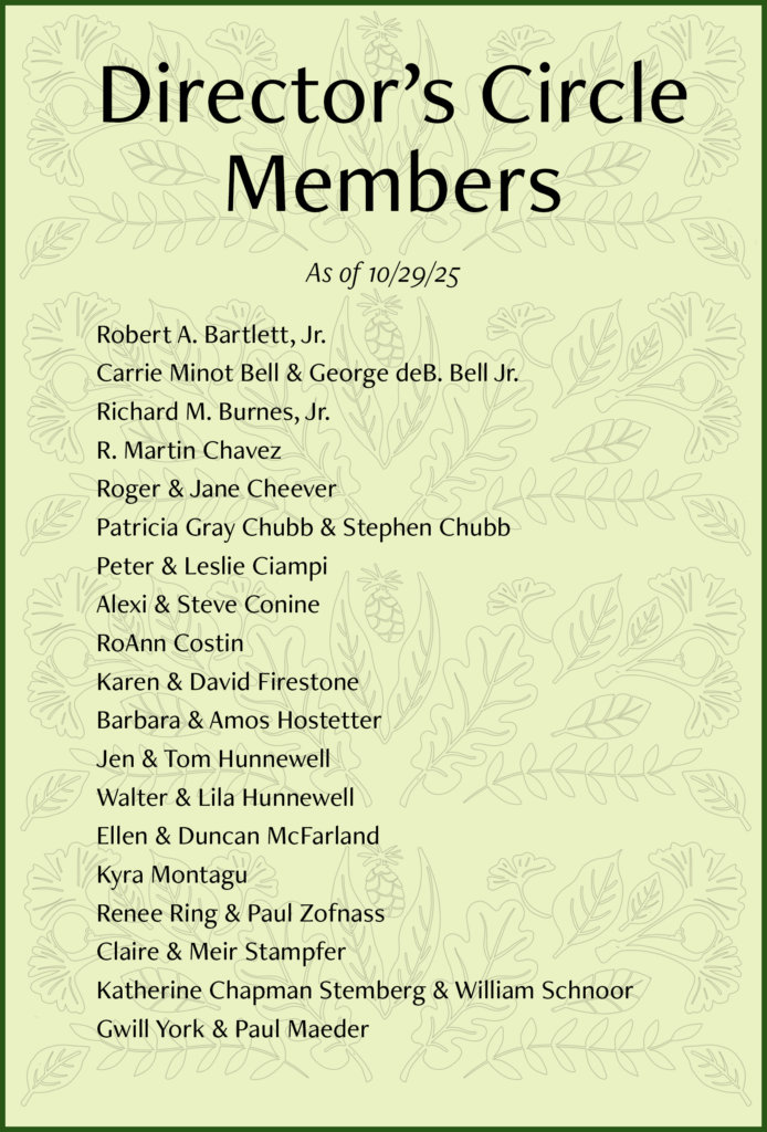 Director's Circle at the Arnold Arboretum 2025