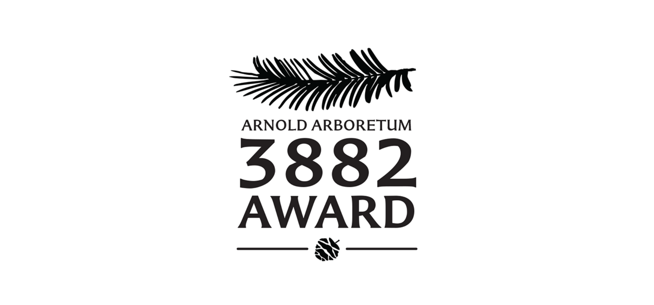 Logo for the 3882 Award at the Arnold Arboretum