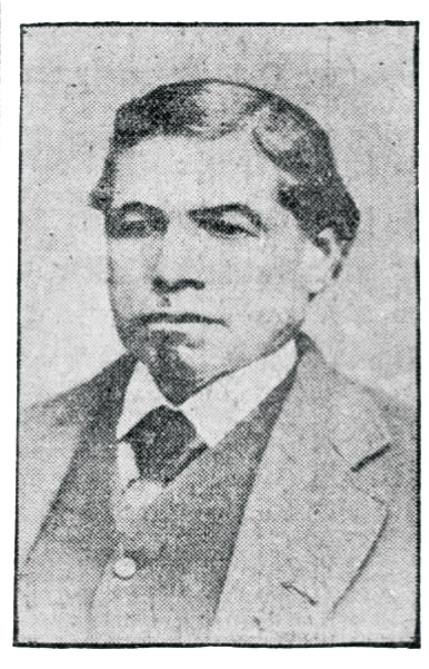 Newspaper photo of Thomas Bancroft from the Boston Globe, March 11, 1903